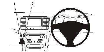 Brodit ProClip 653903 - Subaru Legacy 2007-2009