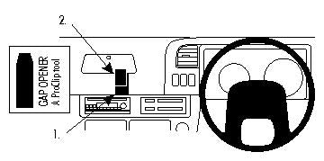 Brodit ProClip 653933 - Chevrolet N-series 1999-2007