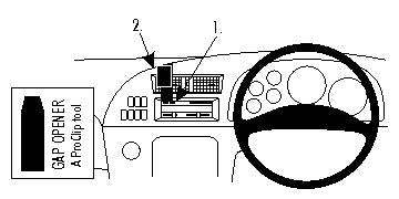 Brodit ProClip 653934 - Isuzu T-series 2006-2009