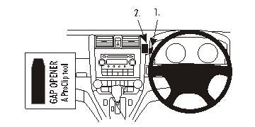 Brodit ProClip 653940 - Honda CR-V 2007-2011