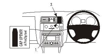 Brodit ProClip 653948 - Skoda Roomster Scout 2007-2015