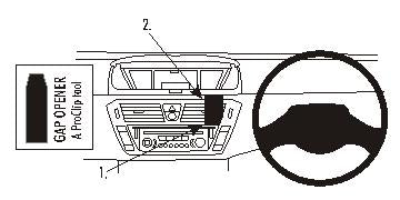 Brodit ProClip 653950 - Citroen C4 Grand Picasso 2007-2013