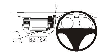 Brodit ProClip 653963 - Kia Rio 2006-2011