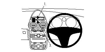 Brodit ProClip 653967 - Holden Corsa 2007-2014