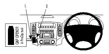 Brodit ProClip 653982 - Mitsubishi Pajero 2007-2019