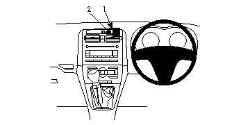 Brodit ProClip 653984 - Toyota Ascent 2007-2015