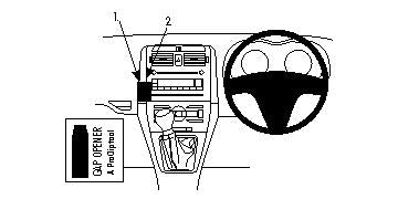 Brodit ProClip 653985 - Toyota Auris 2007-2012