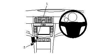 Brodit ProClip 654003 - Holden Statesman 2007-2010