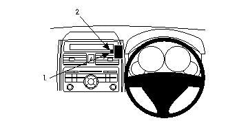 Brodit ProClip 654047 - Mazda CX-9 2007-2015