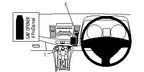 Brodit ProClip 654051 - Mitsubishi Lancer 2008-2017