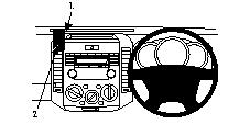 Brodit ProClip 654059 - Mazda BT 50 2007-2012