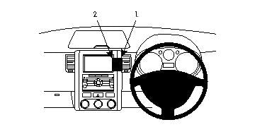 Brodit ProClip 654067 - Nissan X-Trail 2008-2013