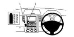 Brodit ProClip 654068 - Nissan X-Trail 2008-2013