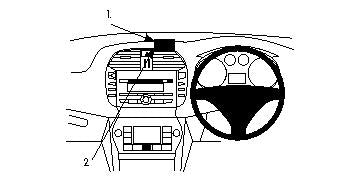 Brodit ProClip 654074 - Fiat Bravo 2008-2014
