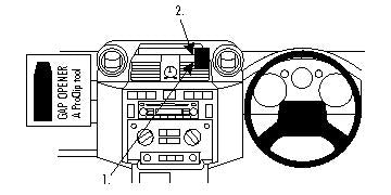 Brodit ProClip 654077 - Land Rover Defender 2007-2016