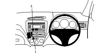 Brodit ProClip 654083 - Subaru Forester 2008-2014