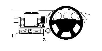 Brodit ProClip 654085 - Land Rover Range Rover 2002-2012