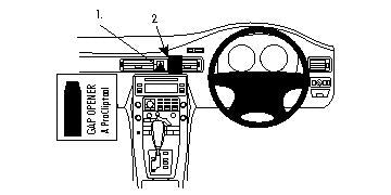 Brodit ProClip 654115 - Volvo S80 2007-2011