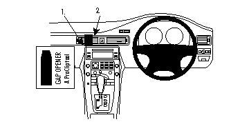 Brodit ProClip 654116 - Volvo S80 2007-2011