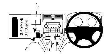 Brodit ProClip 654144 - Honda CR-V 2008-2011
