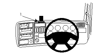 Brodit ProClip 654160 - Scania R-series 2005-2009