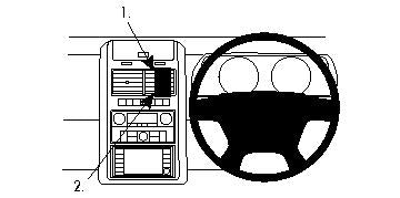 Brodit ProClip 654161 - Dodge Journey 2009-2010