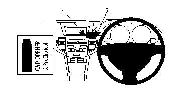 Brodit ProClip 654193 - Honda Accord 2009-2012