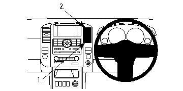 Brodit ProClip 654195 - Nissan Pathfinder 2008-2010