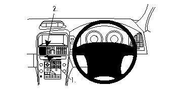 Brodit ProClip 654257 - Volvo XC60 2009-2010