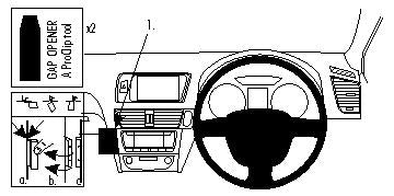 Brodit ProClip 654264 - Audi Q5 2009-2014