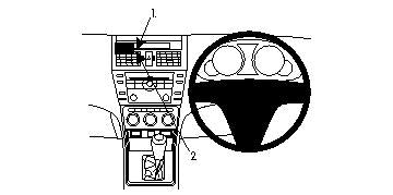 Brodit ProClip 654266 - Mazda 6 2008-2012