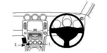 Brodit ProClip 654314 - Nissan 370 Z 2009-2020