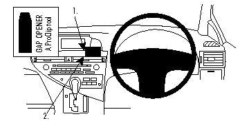 Brodit ProClip 654322 - Lexus RX Series 2010-2015