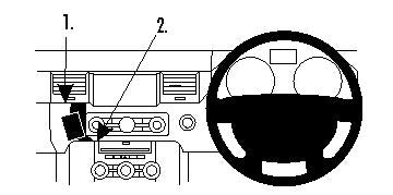 Brodit ProClip 654421 - Land Rover Range Rover Sport 2010-2013