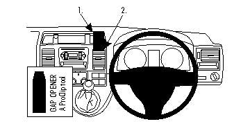 Brodit ProClip 654432 - Volkswagen Caravelle 2010-2015