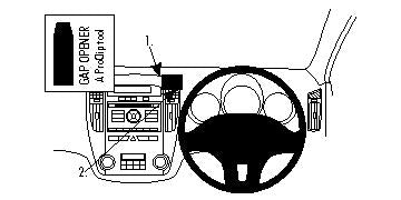 Brodit ProClip 654434 - Kia Ceed