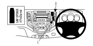 Brodit ProClip 654436 - Toyota HiLux 2010-2011