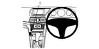 Brodit ProClip 654460 - Mercedes-Benz E-Class, Convertible 2010-2017