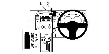 Brodit ProClip 654520 - Nissan King Cab 2011-2015