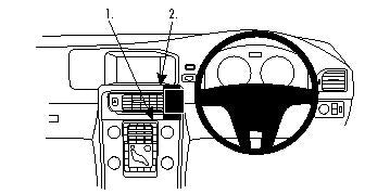 Brodit ProClip 654523 - Volvo S60 2011-2018