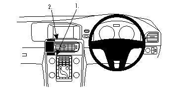 Brodit ProClip 654524 - Volvo S60 2011-2018