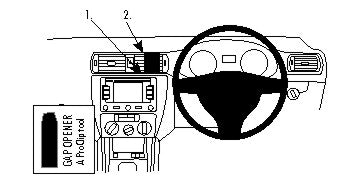 Brodit ProClip 654532 - Volkswagen Jetta 2011-2018