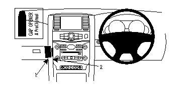 Brodit ProClip 654536 - Nissan Patrol 2011-2019