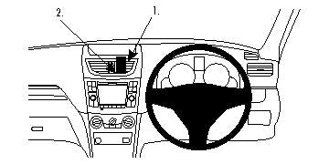 Brodit ProClip 654567 - Suzuki Swift 2011-2017