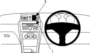 Brodit ProClip 654569 - Suzuki SX4 2011-2015