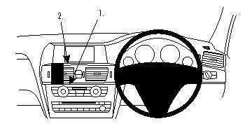Brodit ProClip 654608 - BMW X3 2011-2014