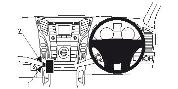 Brodit ProClip 654686 - Hyundai i40 2012-2018