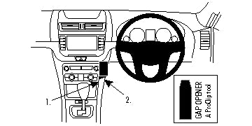 Brodit ProClip 654727 - Holden Commodore Omega 2011-2013