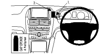 Brodit ProClip 654730 - Ford Territory 2012-2014