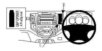 Brodit ProClip 654742 - Toyota HiLux 2012-2016